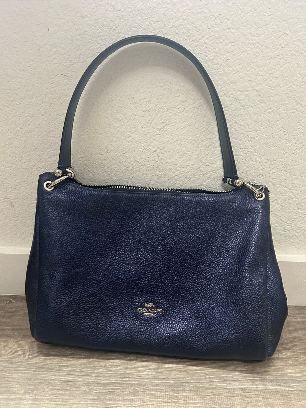 Coach pebbled bag